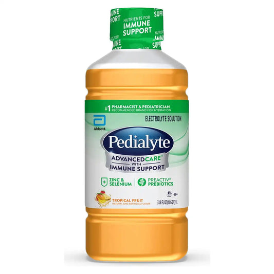 Pedialyte AdvancedCare Electrolyte Drink, Tropic Fruit, 1 Liter