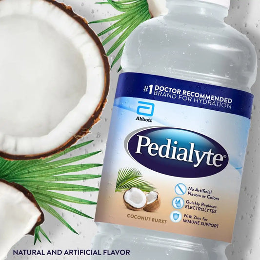 Pedialyte Electrolyte Drink, Coconut Burst Hydration Drink, 1 Liter